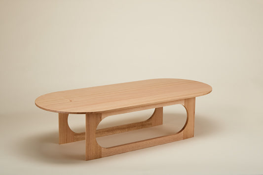 Ethos coffee table in Tasmanian Oak 1200 mm long