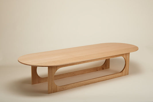 Ethos coffee table - American white oak - 1500mm