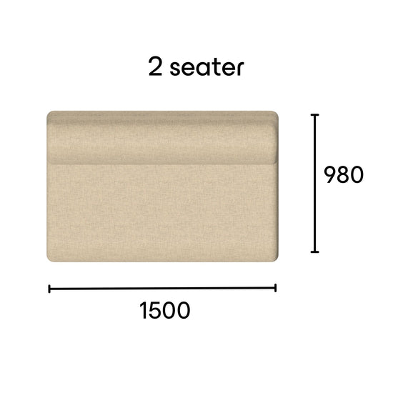 Eclipse 2 seater sofa module specifications