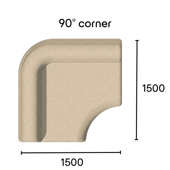 Eclipse corner sofa module specifications