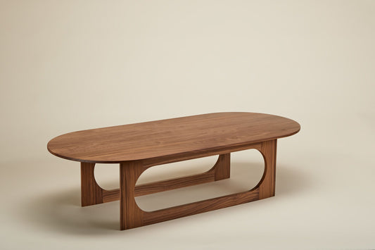 Ethos coffee table - walnut - 1200 mm